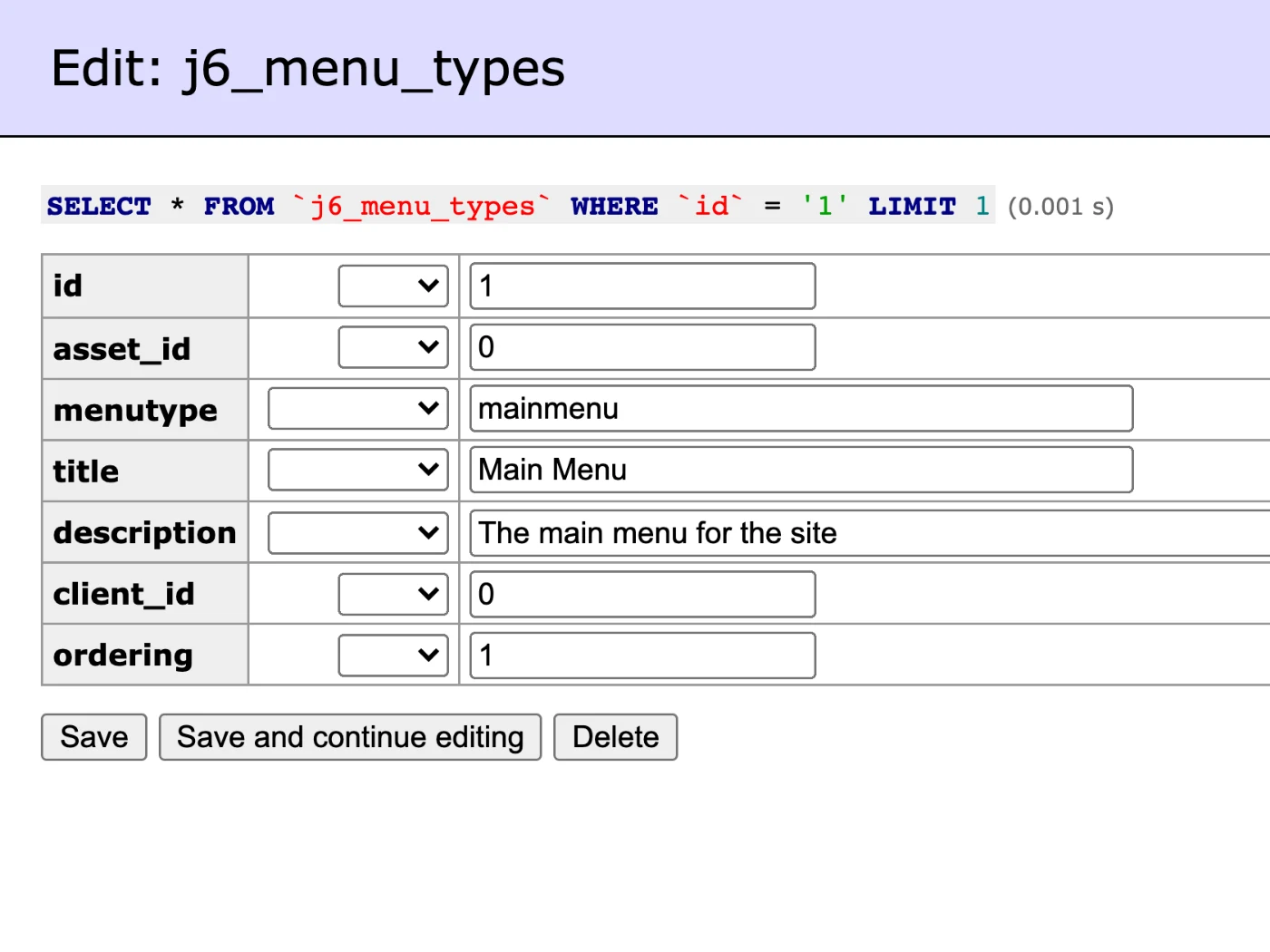 PX Adminer: Edit Joomla data without writing SQL