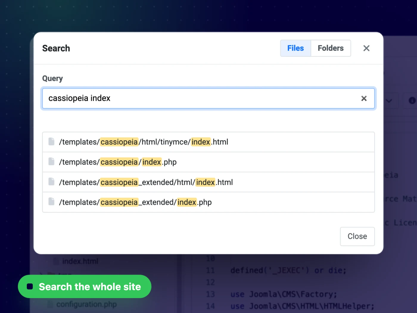 Find any file in seconds