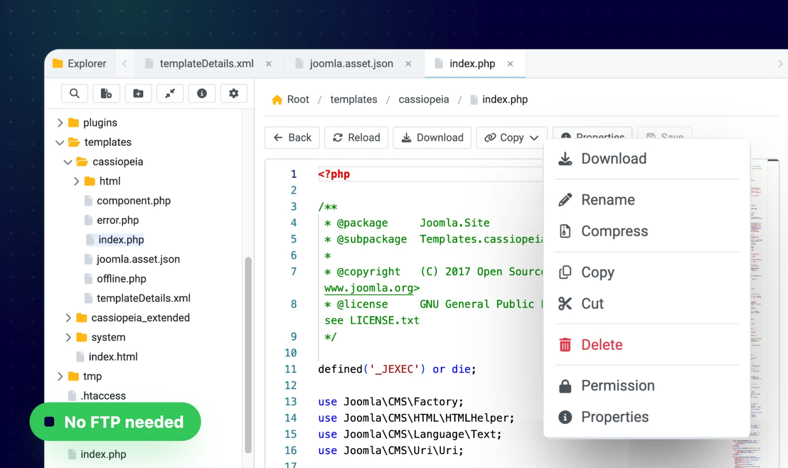 PX File Manager