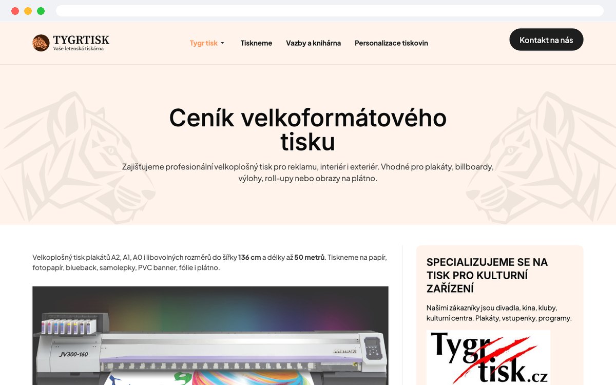 Large-format printing