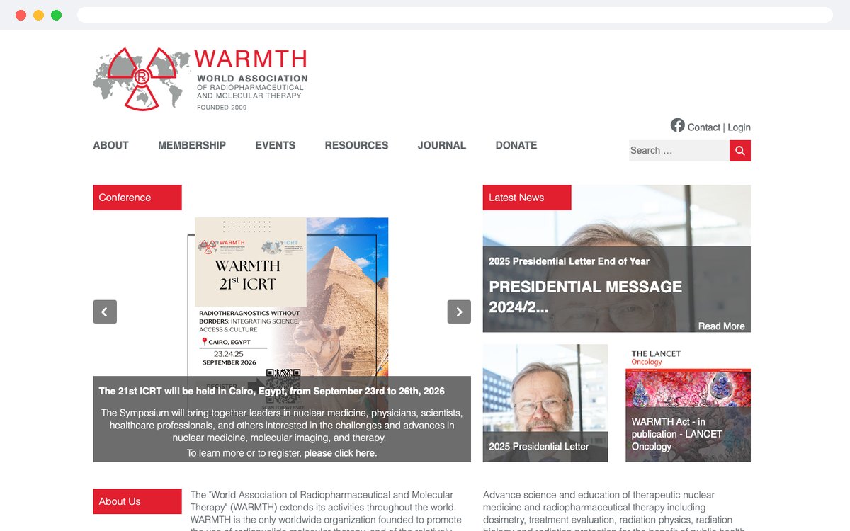 WARMTH home page