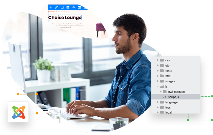 joomla website development