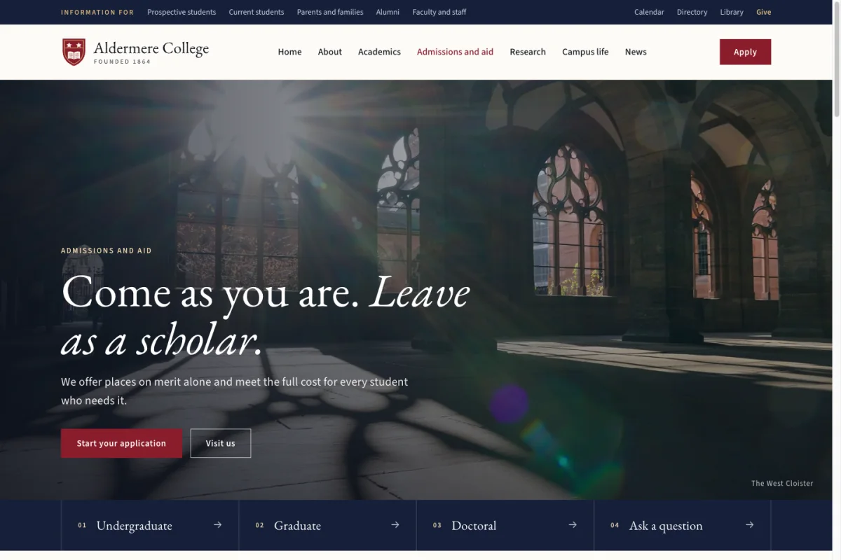 PX University – Admissions